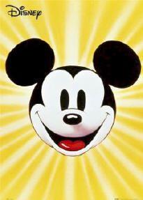 Mickey Mouse Face Logo - MICKEY MOUSE CLUB FACE LOGO 24x36 DISNEY POSTER NEW ROLLED OUT