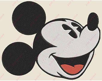 Mickey Mouse Face Logo - Mouse face | Etsy