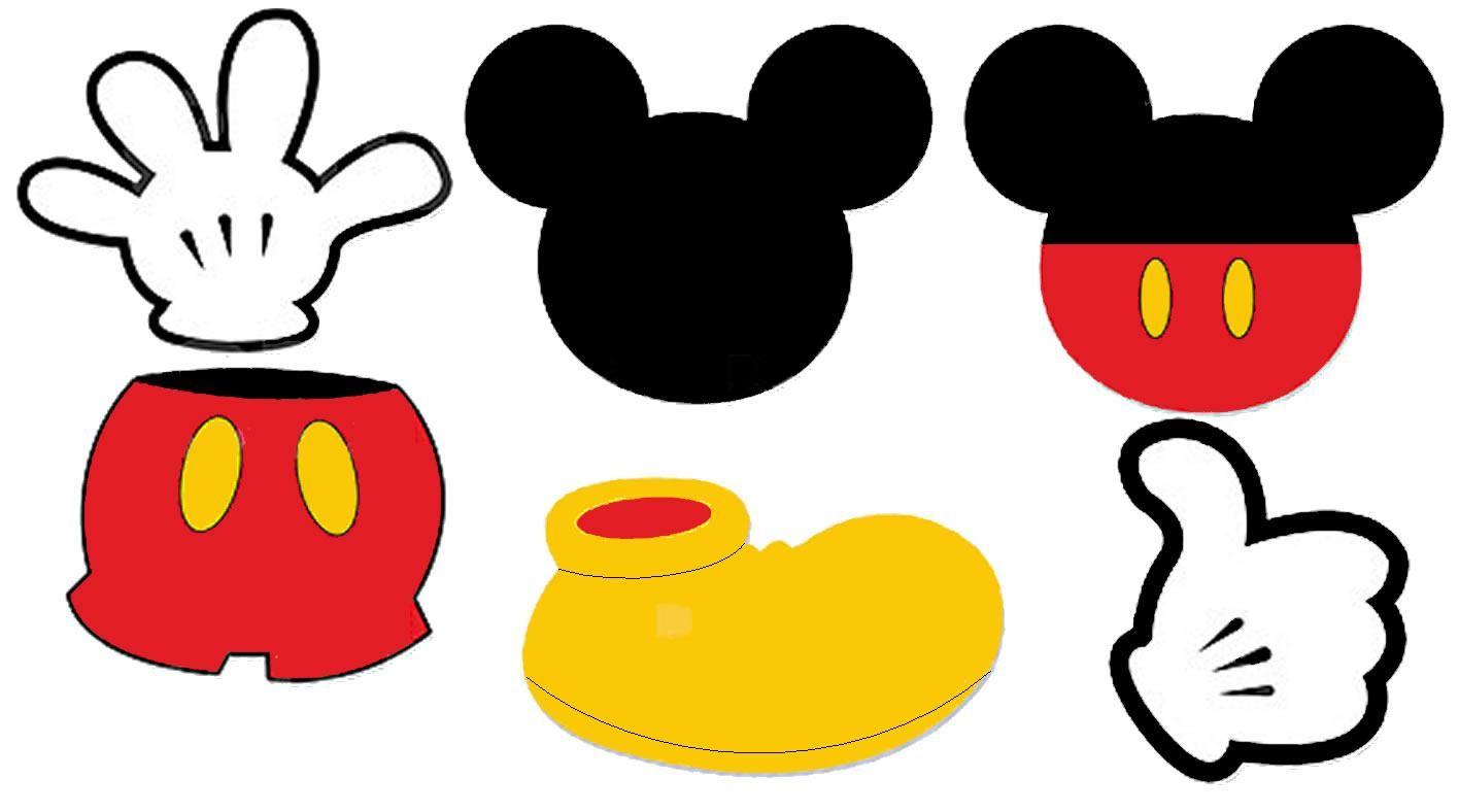 Mickey Mouse Face Logo - Free Mickey Mouse Ears Clipart, Download Free Clip Art, Free Clip ...