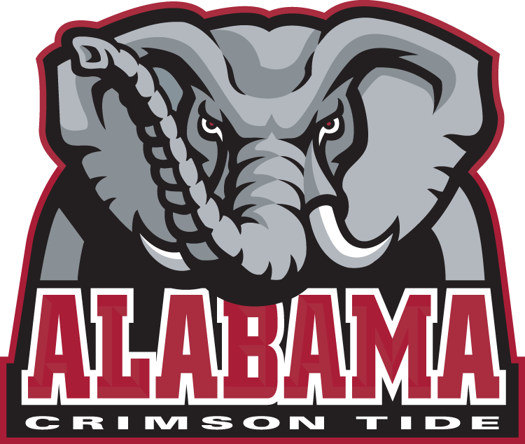 Alabama Football Logo - Alabama Crimson Tide Secondary Logo - NCAA Division I (a-c) (NCAA ...