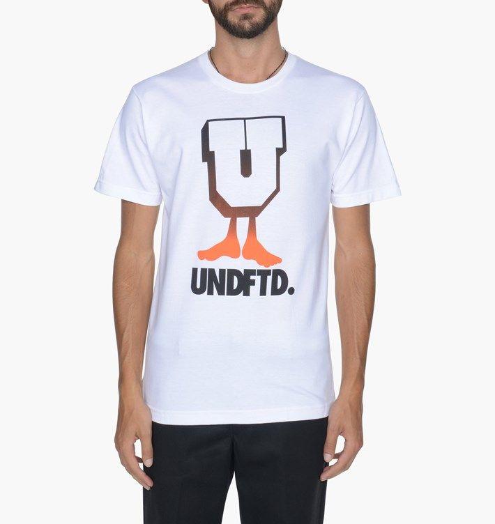 Undefeated U Logo - UNDEFEATED U-Man Tee | White | Short sleeved | U5900642-1201 | Caliroots