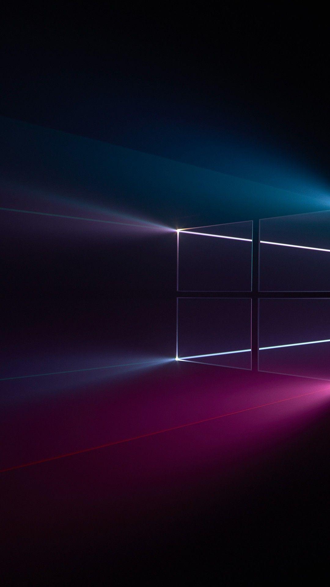 Pink and Black Windows Logo - Wallpaper Windows 10, Windows logo, Blue, Pink, Dark, HD, Black/Dark ...