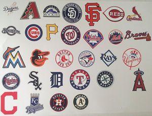 MLB Team Logo - Baseball FATHEAD Team Logo Collection 30 MLB TEAMS (All 2