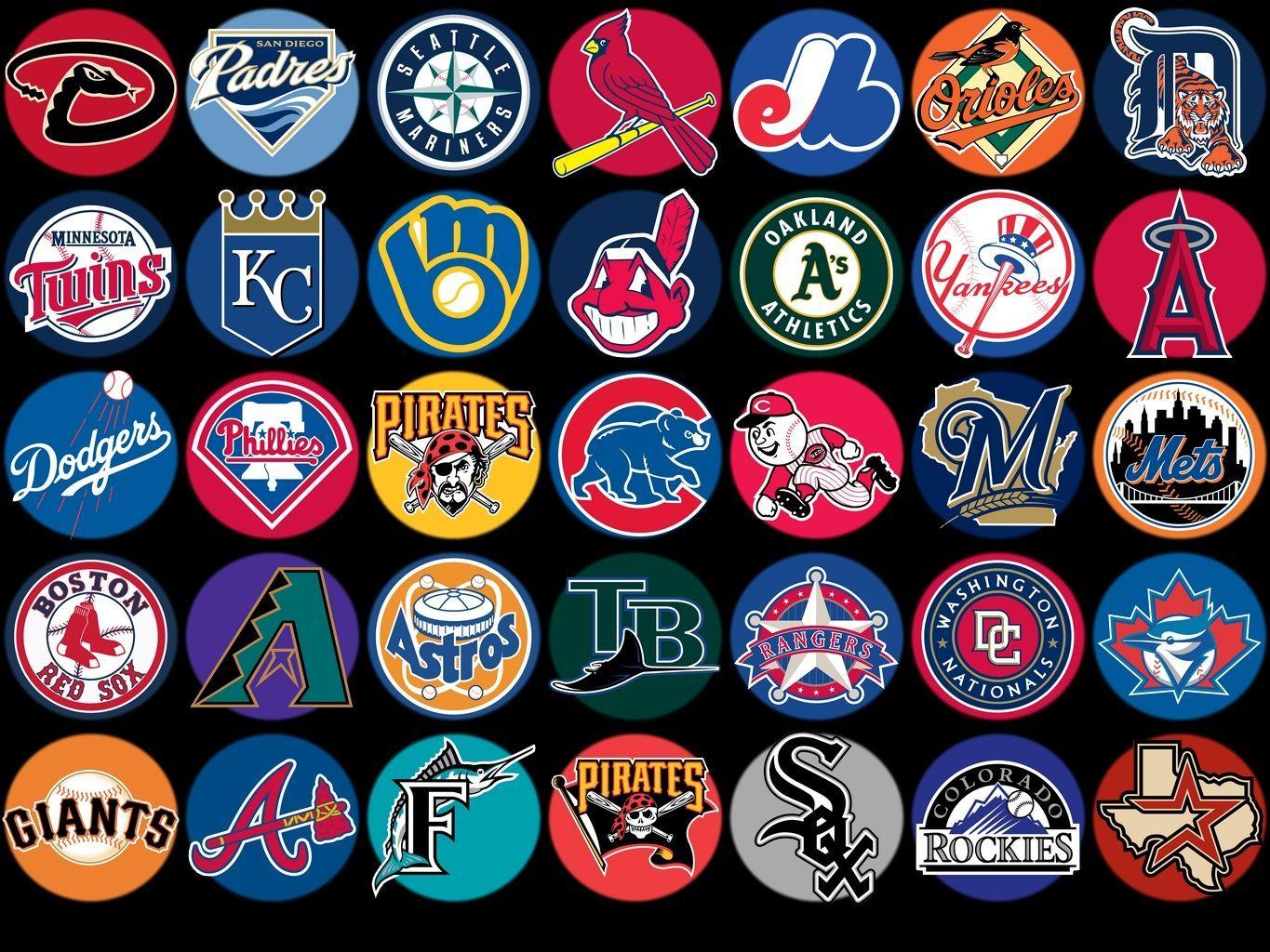 MLB Team Logo - Gallery For > MLB Team Logos Clip Art | Tx Rangers: MLB Teams and ...
