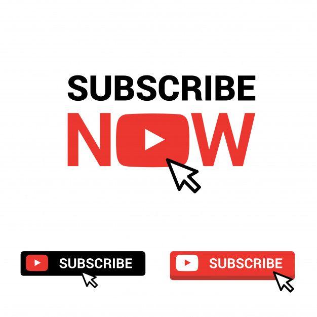 Subscribe YouTube Channel Logo - Youtube subscribe to my channel buttons Vector