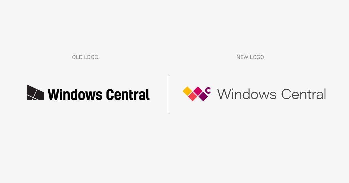 Pink and Black Windows Logo - Say hello to Windows Central's new modern logo and design | Windows ...