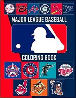 MLB Team Logo - Amazon.com: Major League Baseball Coloring Book: MLB Team Logos ...