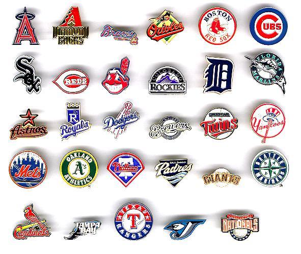 MLB Team Logo - MLB Pin, MLB Pins, MLB Baseball Pins, MLB Team Pins, MLB Logo Pins