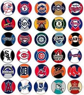 MLB Team Logo - Amazon.com : MLB Major League Baseball Team Logo Stickers Set of 30