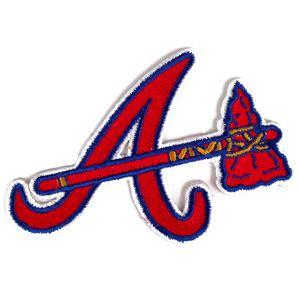 MLB Team Logo - Atlanta Braves MLB Embroidered Team Logo Stickers
