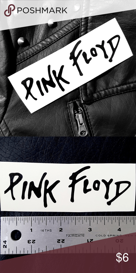 Pink and Black Windows Logo - Pink FloydLogo Vinyl Decal Sticker Homemade by me! Pink Floyd Logo
