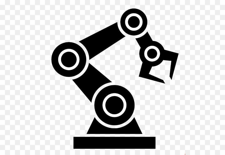 Robot Arm Logo in vector format (SVG)