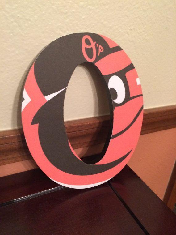 Baltimore Orioles O Logo - For the true Baltimore OriolesFan! The letter O with the Orioles ...