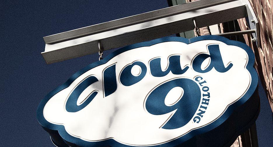 9 From the Clothing and Apparel Logo - Cloud 9 Clothing