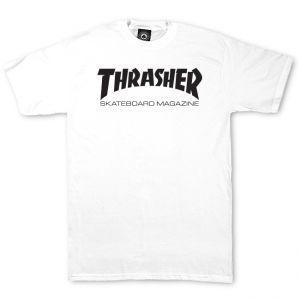 Black and White Thrasher Logo - Thrasher Magazine Shop - T-Shirts - Shirts - Clothing
