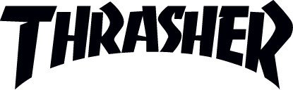 Thrasher Black Logo - Thrasher