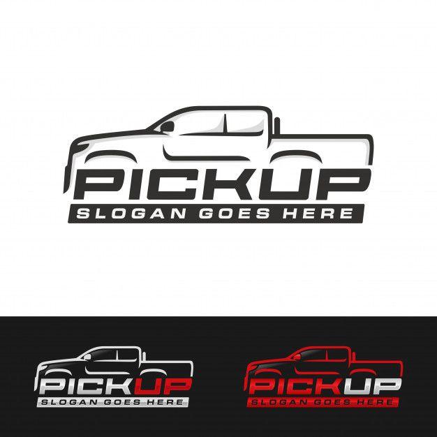 Pickup Truck Logo - Pick up truck, truck logo template Vector | Premium Download