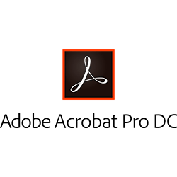 Adobe Acrobat Logo - Adobe Acrobat Pro DC 1 Year Individual Membership