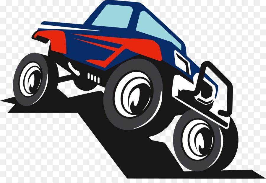 Automotive Cartoon Logo - Car Sport utility vehicle Pickup truck Logo Tire - Cartoon desert ...
