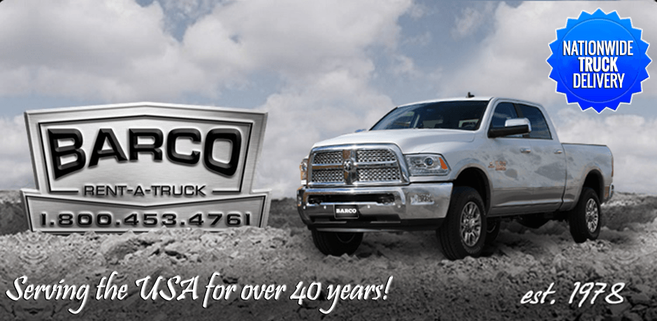 Pickup Truck Logo - Monthly 4x4 Pickup Truck Fleet Rentals | Barco Rent-A-Truck