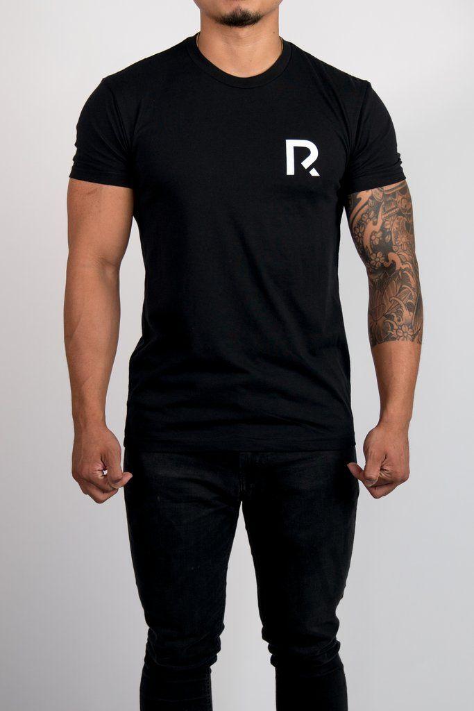 Men's Apparel Logo - R Apparel Short Sleeve - Black | R Apparel