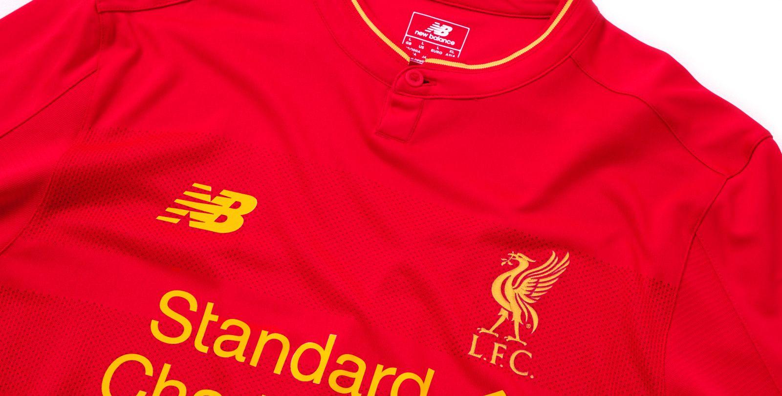 Official New Balance Logo - Why buy your 2016/17 Official Liverpool FC Jersey by New Balance ...