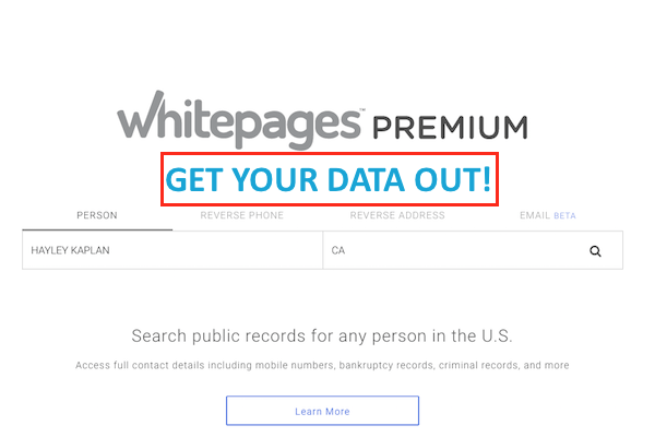 White Pages Logo - Whitepages Free & Premium Opt Out-Revised - What Is Privacy?