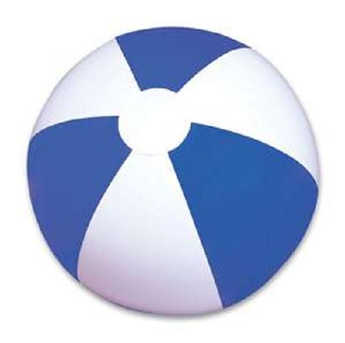 Blue and White Sphere Logo - Blue and White Beach Balls 14 Pool Party Beachball #st53