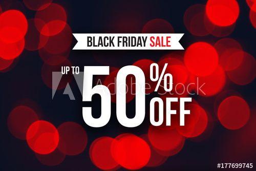 Sale Red N Logo - Special Black Friday Sale Up To 50% Off Text Over Red Duotone