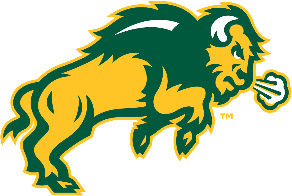 North Dakota State Bison Logo - North Dakota State Bison Secondary Logo (2012)
