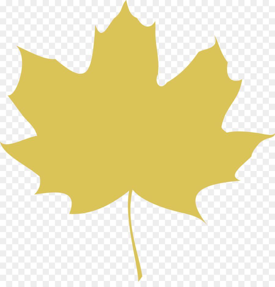 Yellow and a Leaf with an a Logo - Maple leaf Autumn leaf color Computer Icons Clip art - autumn logo ...