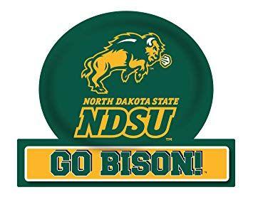 North Dakota State Bison Logo - NORTH DAKOTA STATE BISON DECAL STICKER NORTH DAKOTA
