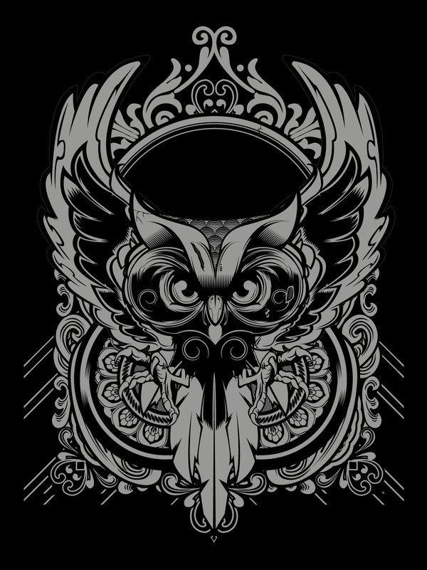 Badass Bird Logo - Badass Illustrations by Joshua M. Smith aka Hydro74. Abduzeedo