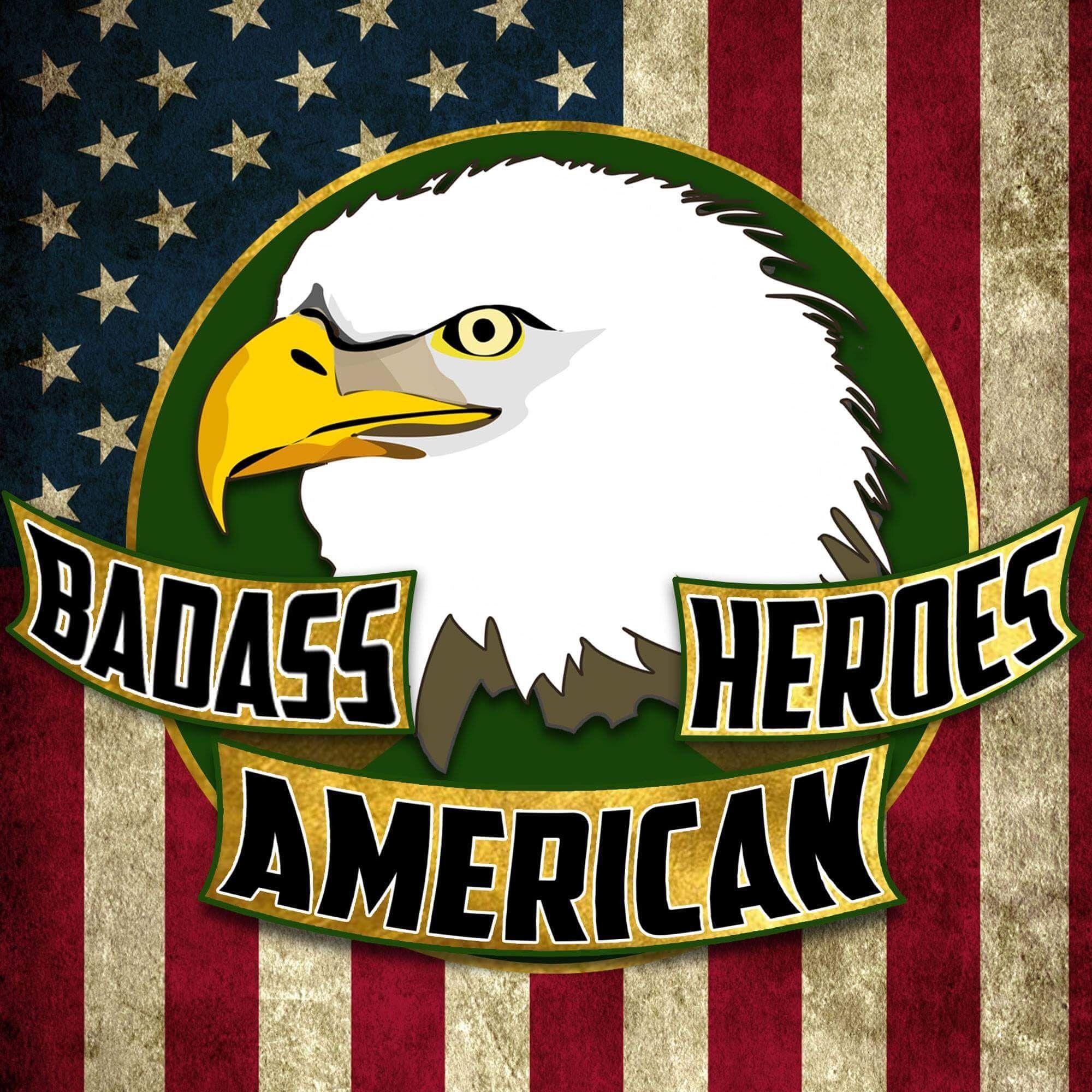 Badass Bird Logo - The Badass American Heroes Podcast