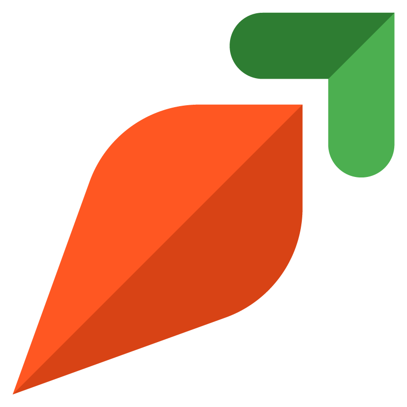 Red Carrot Logo - Carrot Logo