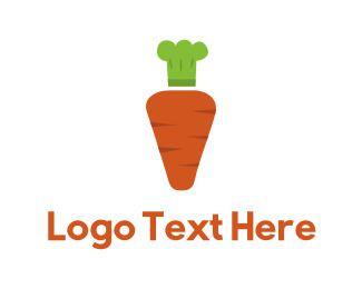 Red Carrot Logo - Logo Maker this Carrot Chef Logo Template Instantly