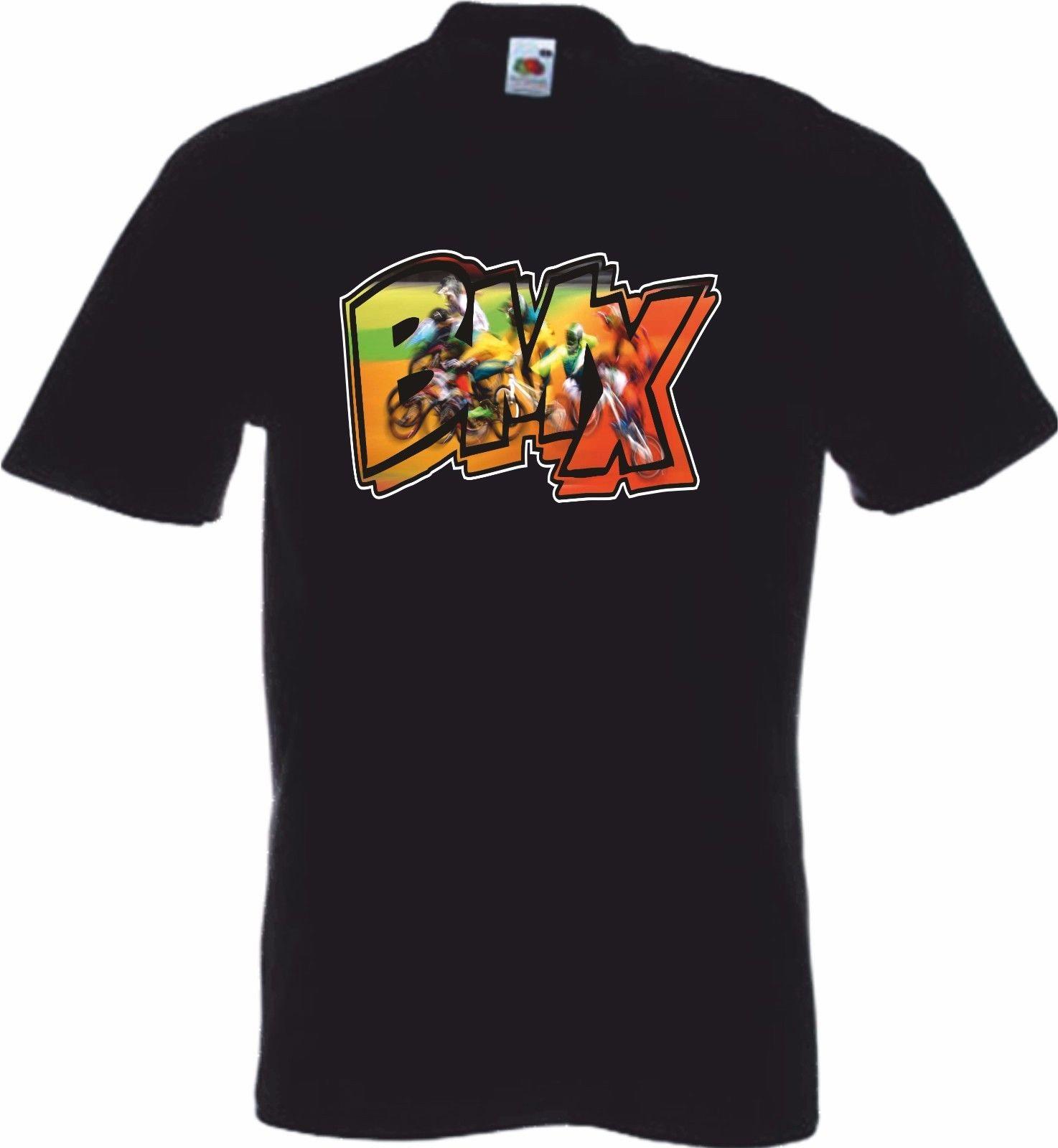 Cool BMX Logo - Bmx Race Blur Logo Retro T Shirt Racing Cycling Bike Stunt Biker ...