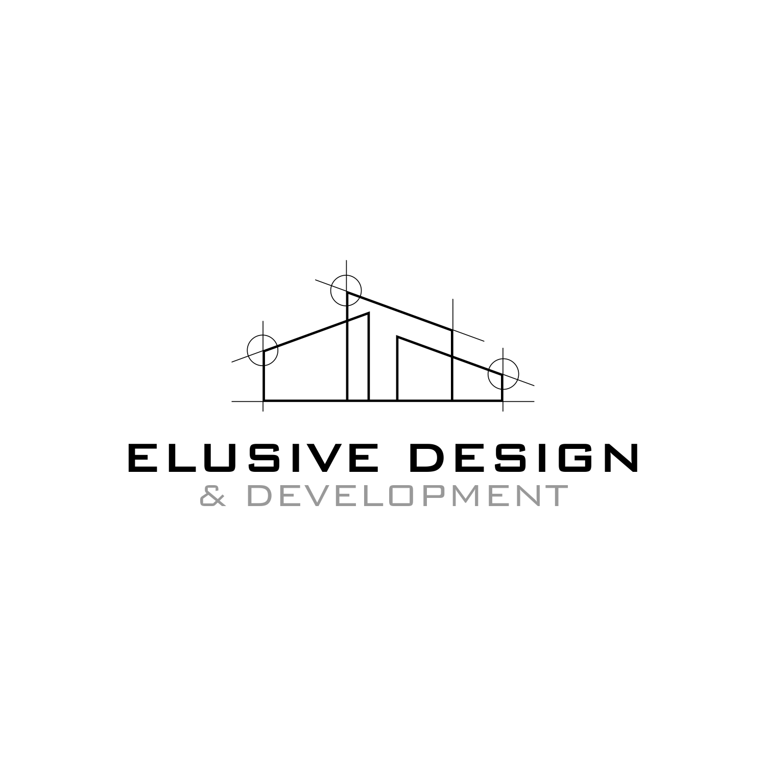 Architecture Logo - Elegant, Playful, Architecture Logo Design for Elusive Design