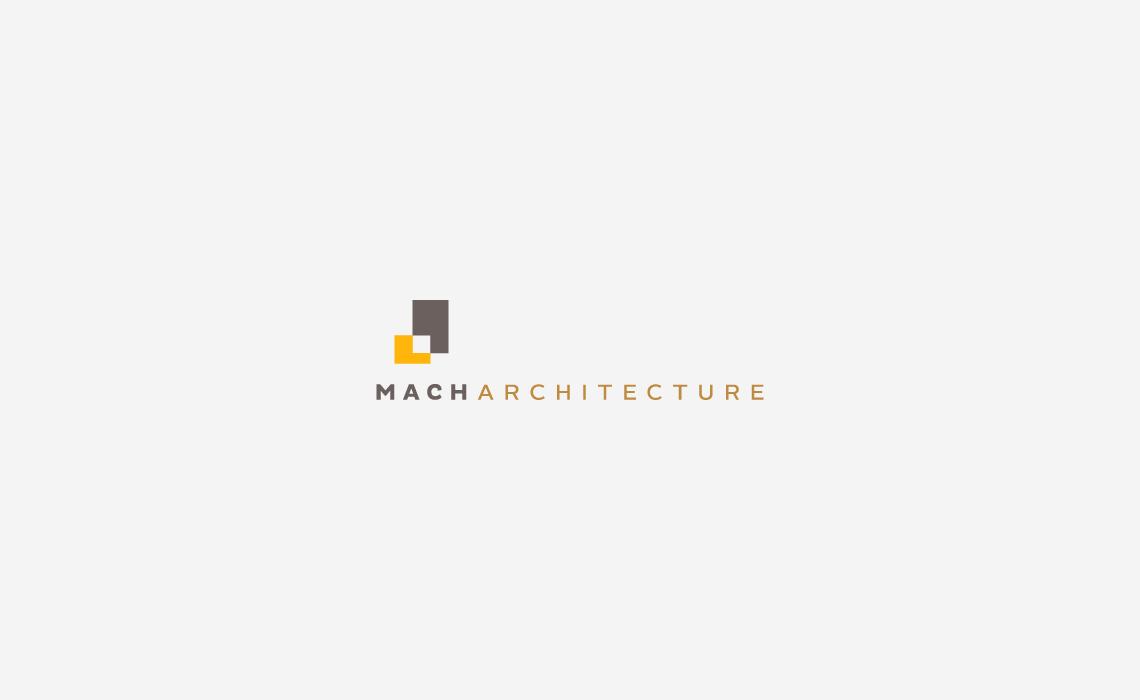 Architecture Logo - Mach Architecture Logo Design | Typework Studio - NY Logo Design Agency