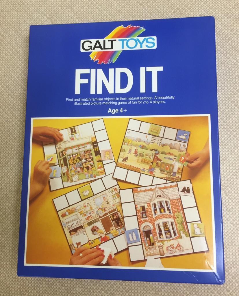 Galt Toys Logo - NEW GALT TOYS FIND IT GAME. in Milngavie, Glasgow