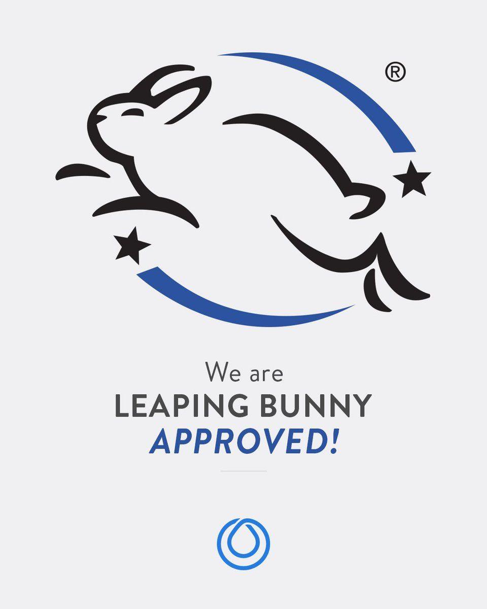 Leaping Bunny Logo - MONAT on Twitter: 