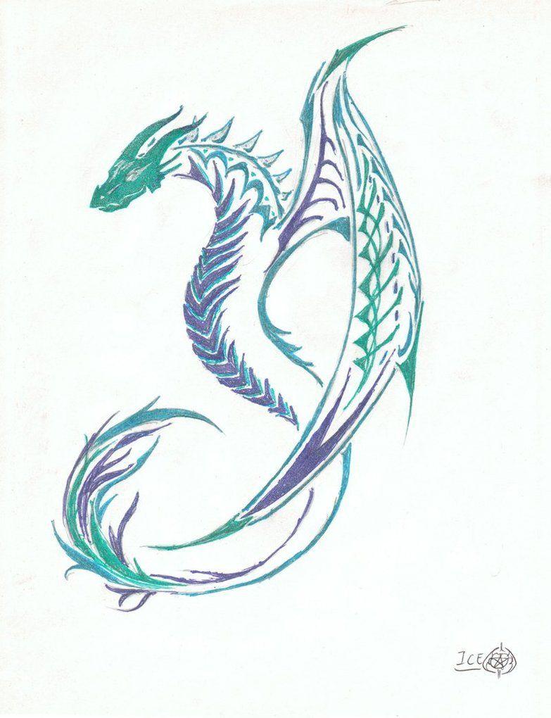 Water Dragon Cool Logo - water dragon tattoo - Google Search | symbol | Tattoos, Dragon ...