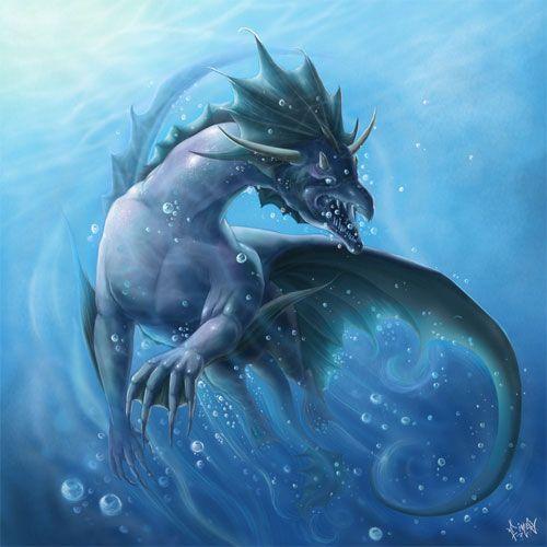 Water Dragon Cool Logo - Cool Water Dragon Illustrations Sea Dragon Picture