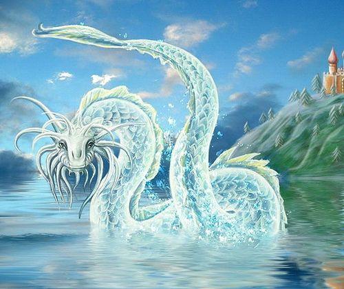 Water Dragon Cool Logo - Wasserdrache (water dragon)