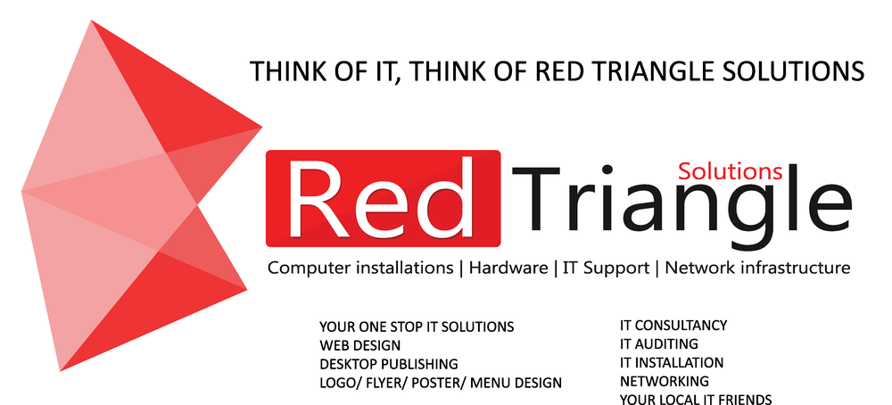 Red Triangle Design Logo - Red Triangle Solutions - Web Design - 162 Albert Street, Leith ...