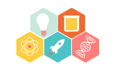Creative Science Logo | Science stickers, Science classroom decorations,  Science fair projects