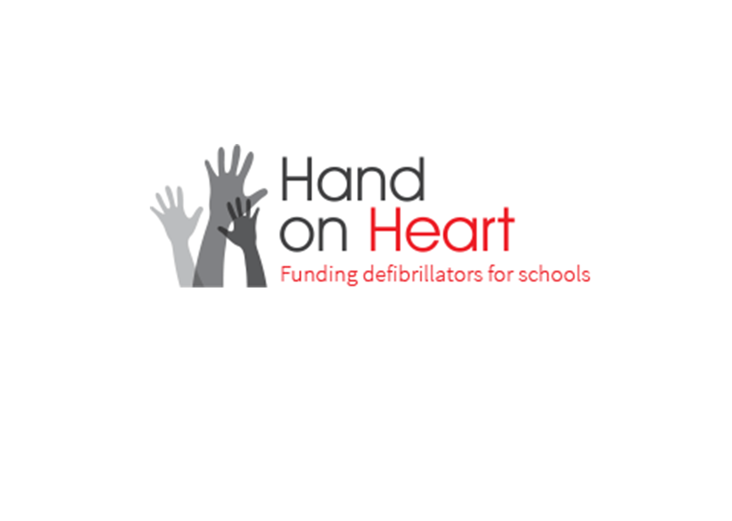 Hand and Heart Logo - Hand on Heart logo - Ysgol Rhosnesni