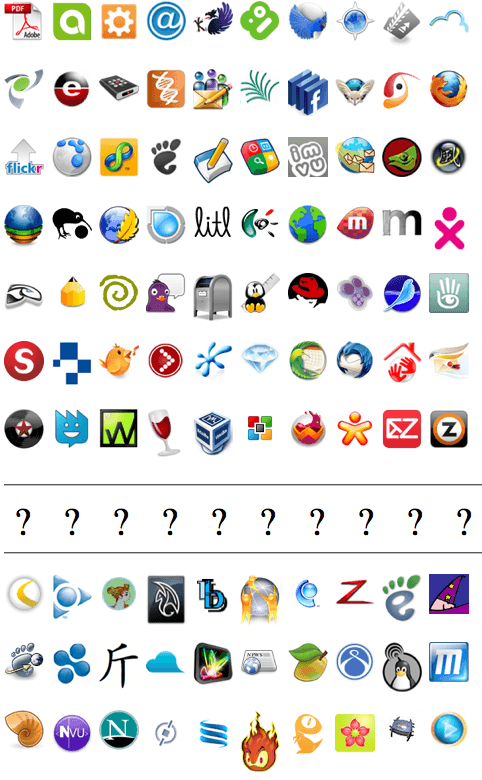Google Applications Logo - Mozilla Based Application Logos Version 4