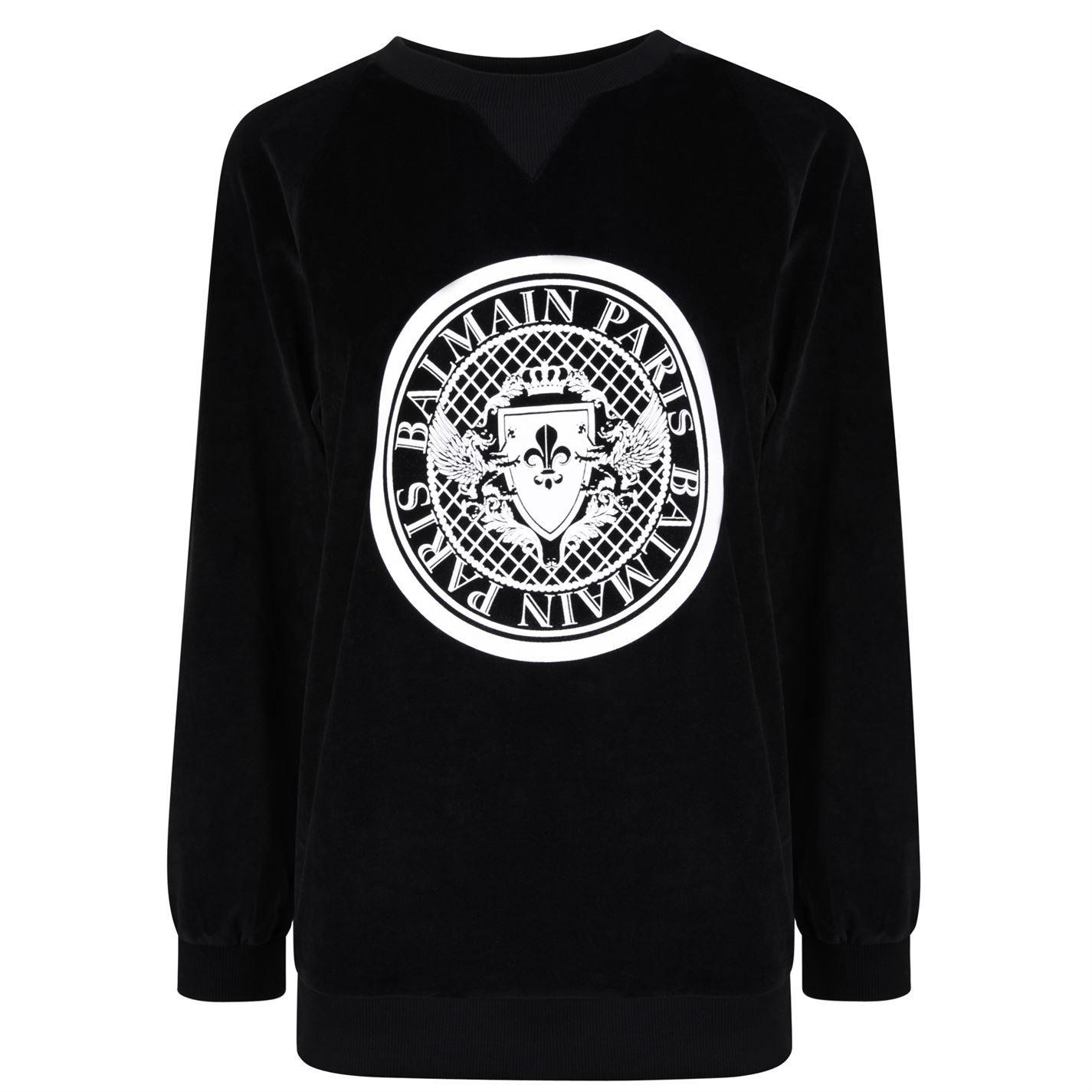 Balmain Coin Logo - Balmain. Coin Logo Sweatshirt