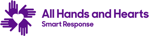Hand and Heart Logo - Donate or Volunteer to Support Disaster Relief. All Hands & Hearts